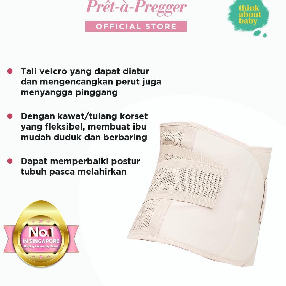

Paling Disukai.. Korset Pengecil Perut Pasca Melahirkan / Pret a Pregger Recovirth Velcro Binder (Bl