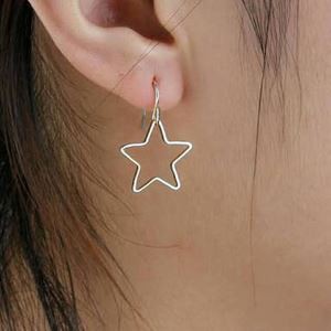 Anting Korea Fashion Import Bintang Simple Silver Gold