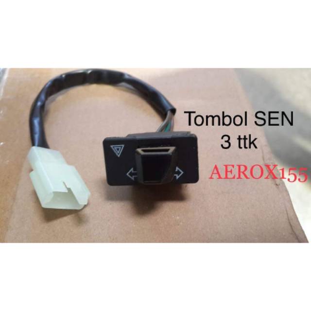 TOMBOL SAKLAR SEN HAZARD YAMAHA AEROX 155