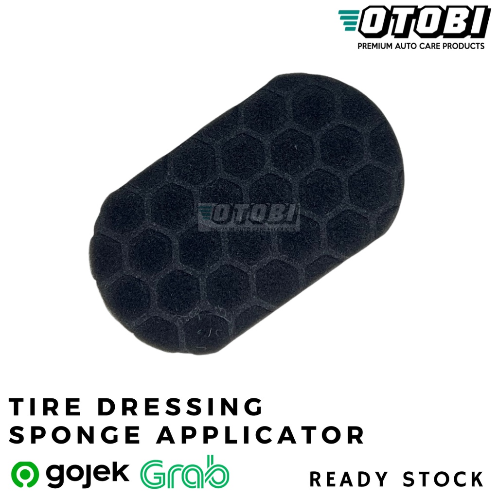 Tire Dressing Applicator Spon Untuk Oles Aplikasi Semir Ban Pad Sponge