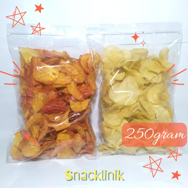 

Keripik Singkong Original Pedas 250gram