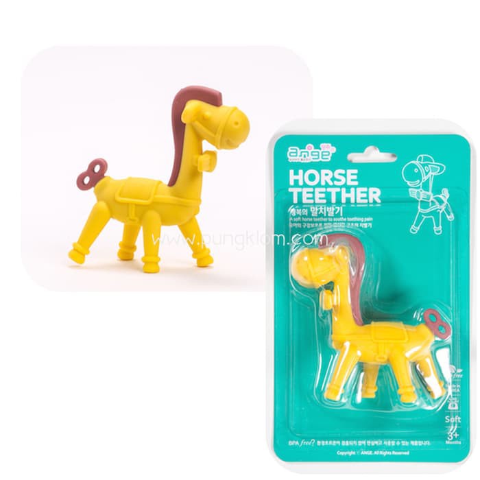 ANGE HORSE TEETHER SOFT 3+ MONTHS GIGITAN BAYI