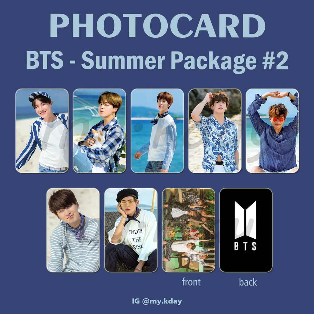 PC-0367, Unofficial Photocard BTS Summer Package #2 2 sisi