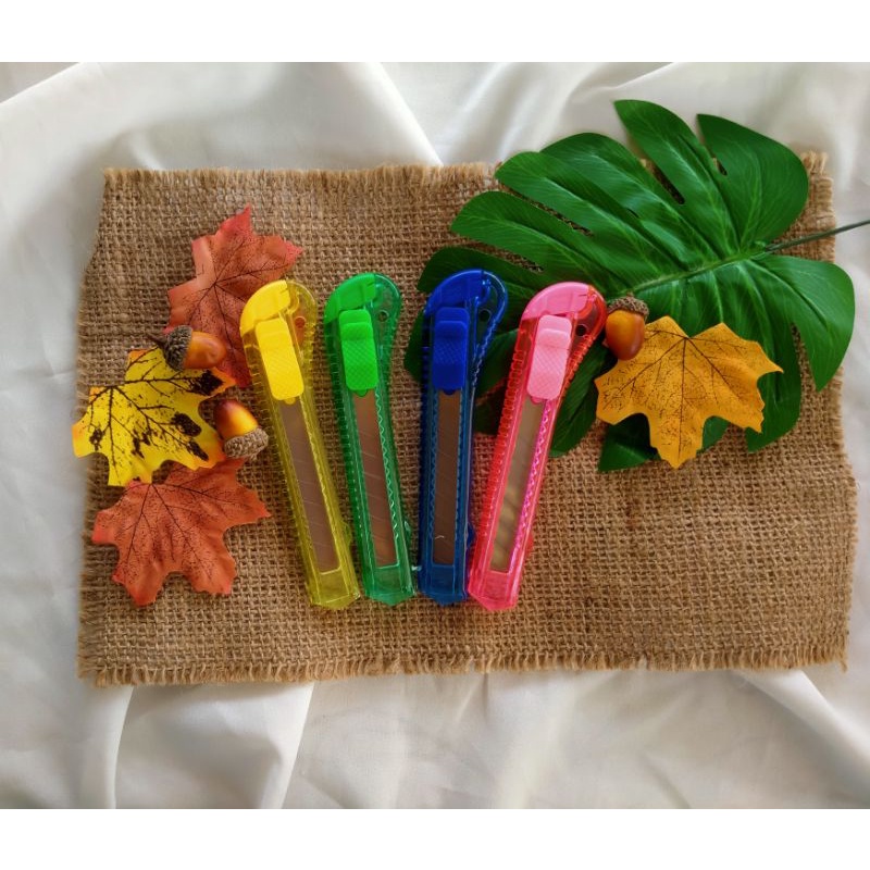 

cutter besar warna warni random Rp.2500
