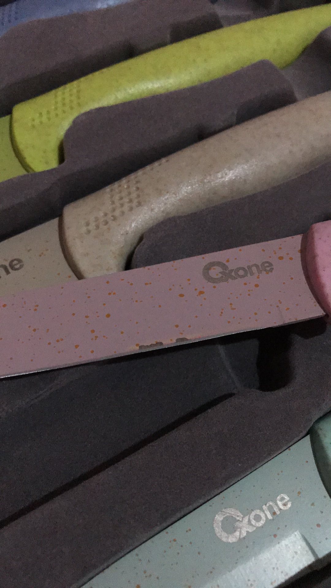 Pisau Set / Knife Set Oxone Multi Color Marble Ox 608n / Ox-608n