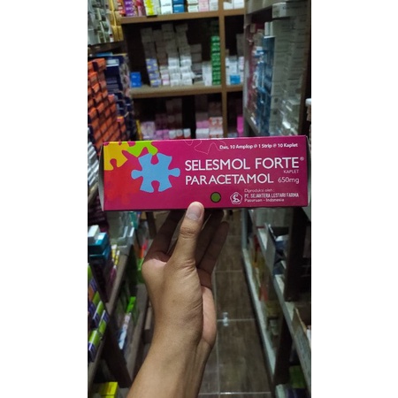 Selesmol Tablet 1 box (Paracetamol)