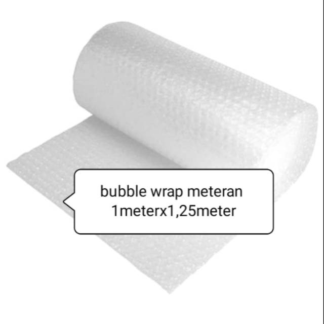 

Bubble Wrap meteran 1meterx1,25 meter / Eceran per meter