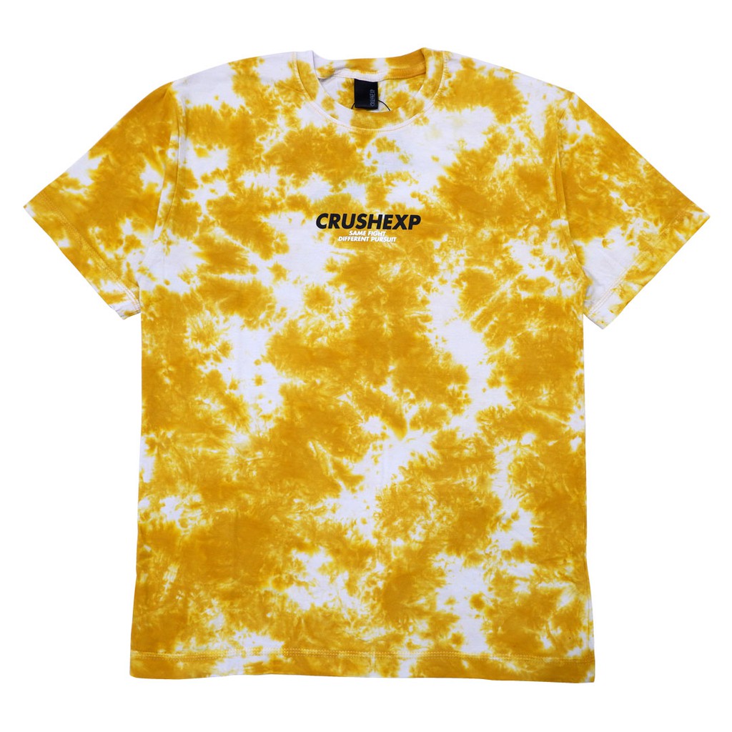 CRUSH EXP Tye Dye Tshirt TSC0716 - Yellow