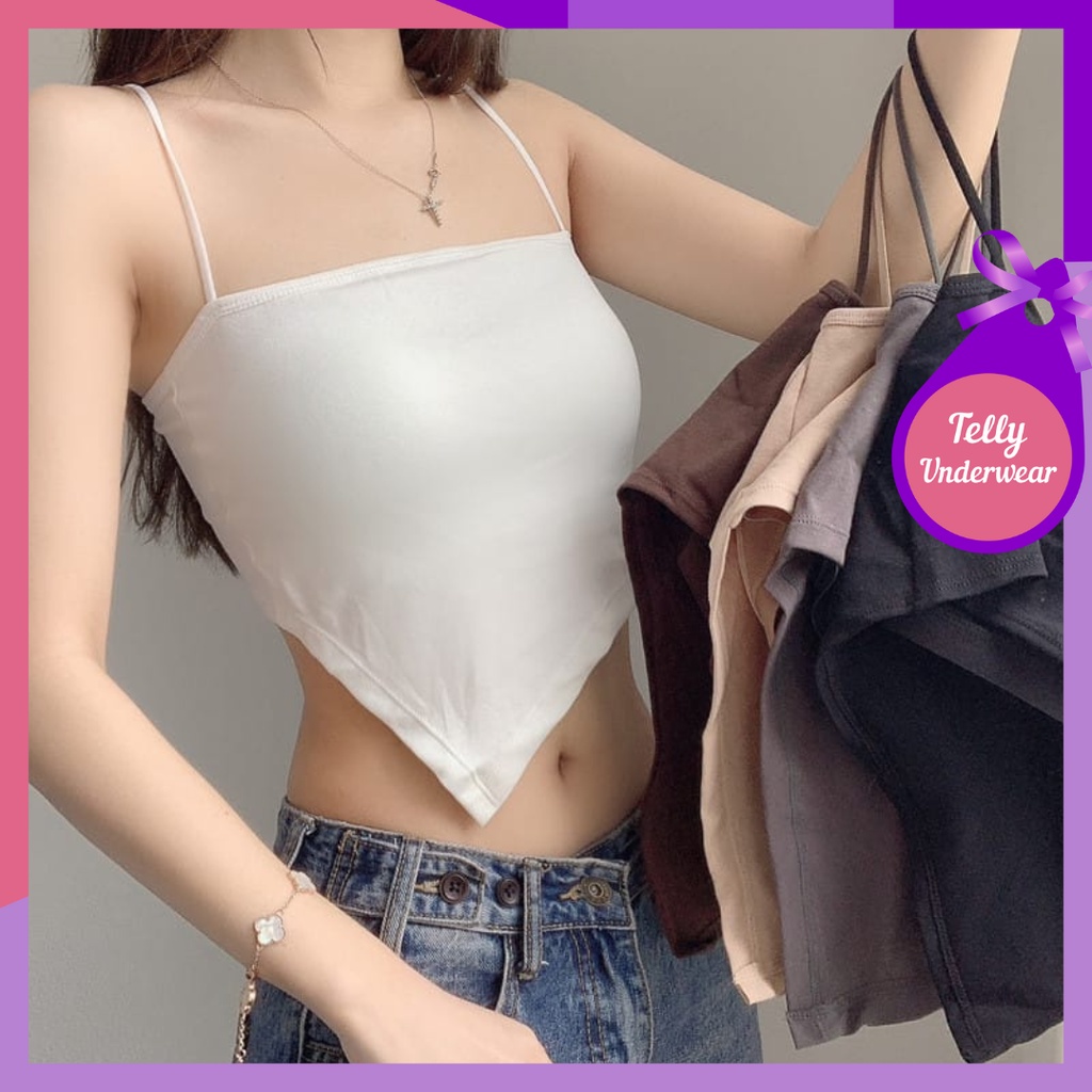 TELLY ➡️ 262 Tank Top Bra Style Slayer Wanita Tanktop Fashion Terbaru