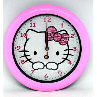 Jam dinding 019 Diameter 30Cm Jam dinding Hello kitty jam dinding karakter Jam doraemon 30 Cm Jam