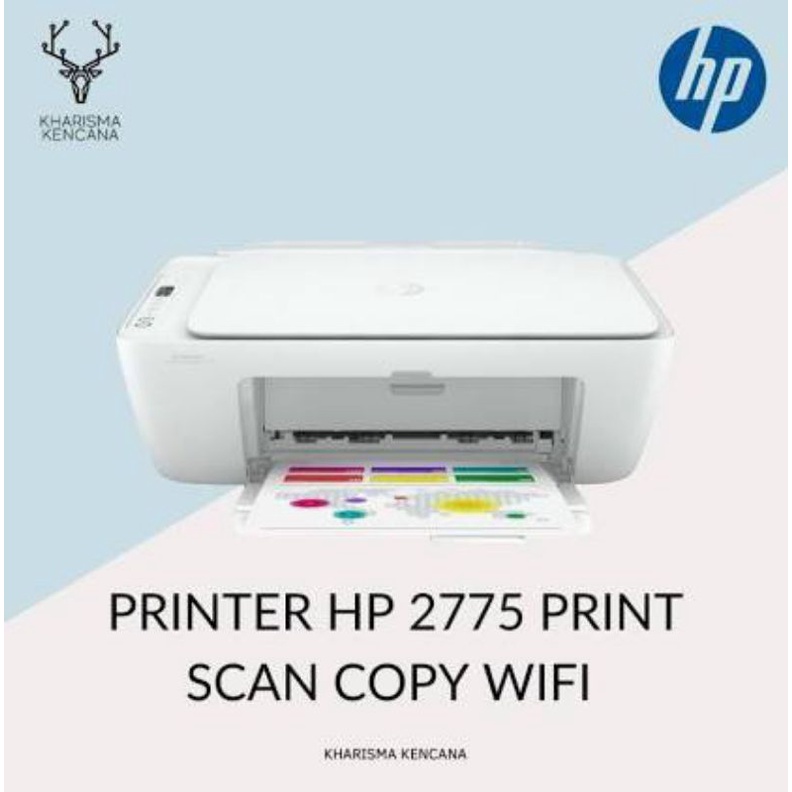 HP DeskJet Ink Advantage 2775 All-in-One Printer Print Scan Copy WiFi