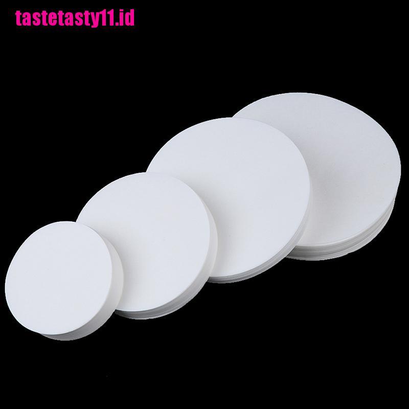 【TTID】100Pcs Laboratory Filter Paper Circular Qualitative Filter Paper Medium S