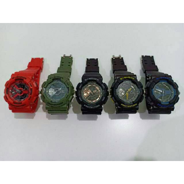 Ready 5 Warna Jam Tangan Pria Casio G-Shock GA110B Strap Rubber