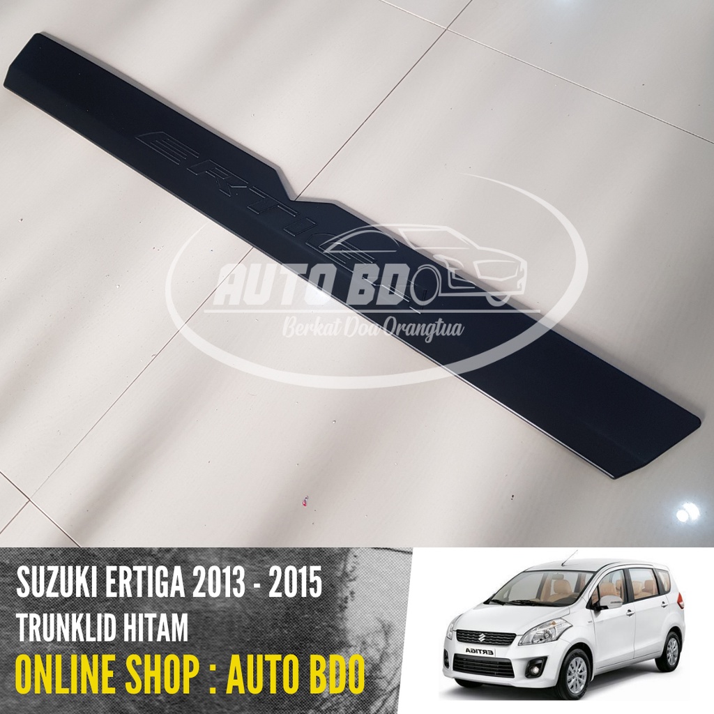 Trunklid Belakang Ertiga Emboss HITAM Berkualitas