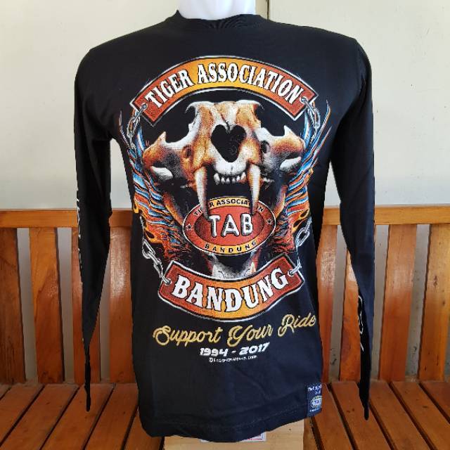Jual Kaos honda tiger association bandung tab support panjang motor