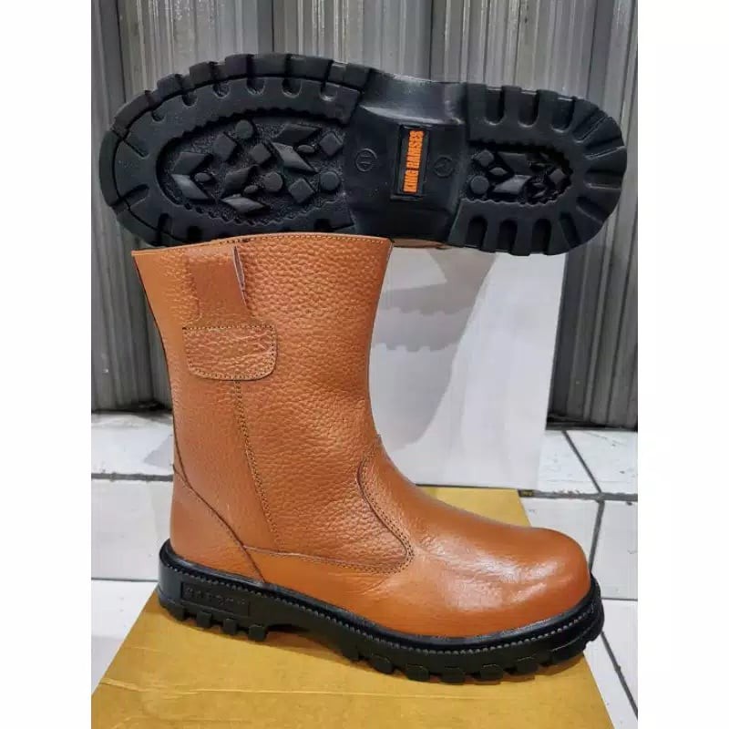 Sepatu Safety Kulit Pria King Ramses 805