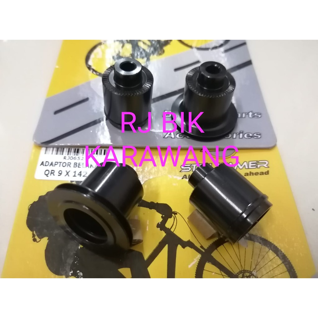 Adaptor hub belakang Freehub QR 135mm to QR Boost 142mm Strummer