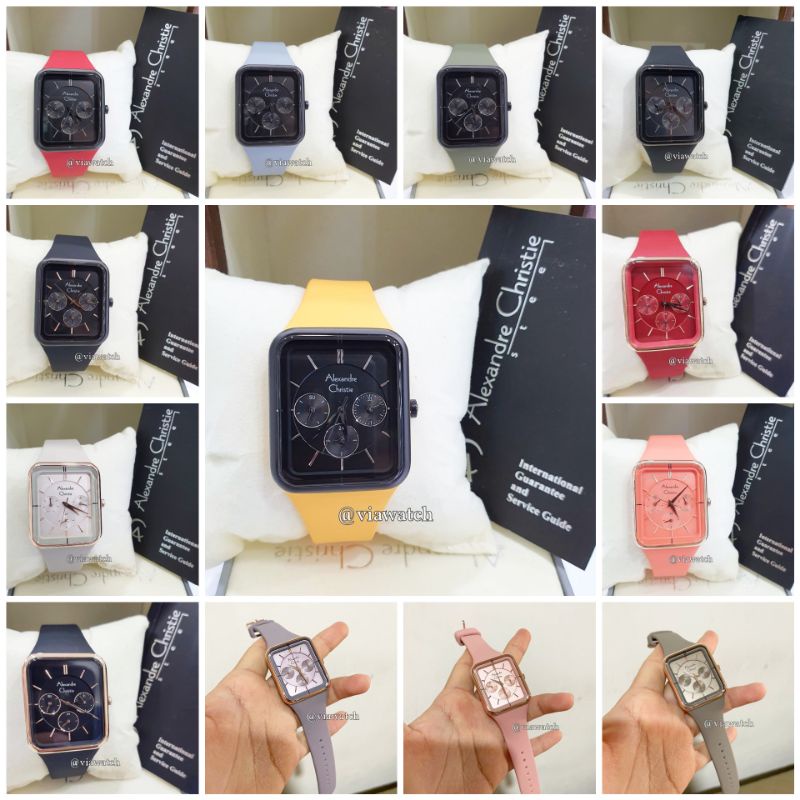 Jam Tangan Wanita Alexandre Christie Ac2744 ac 2744