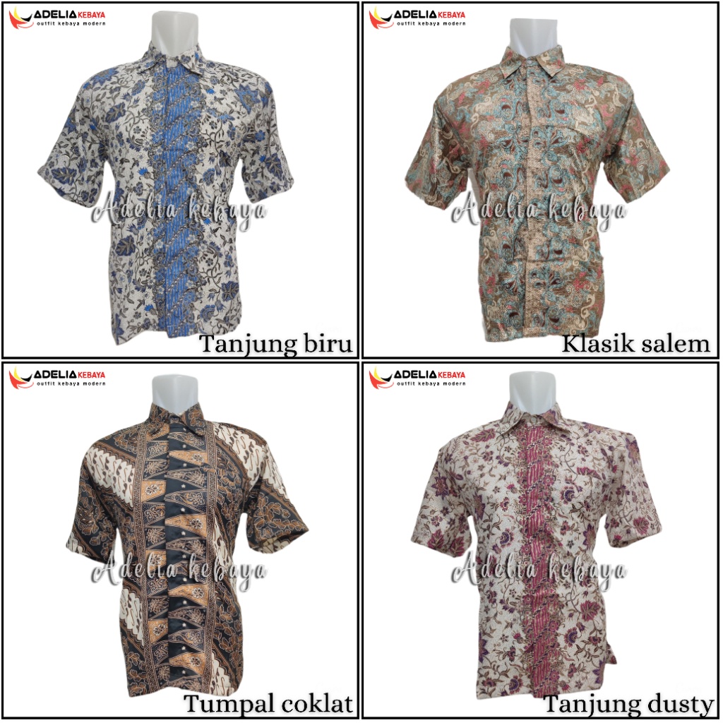 NEW - KEMEJA BATIK MODERN - KEMEJA COUPLE - set batik pesta - kemeja kekinian -baju pria batik