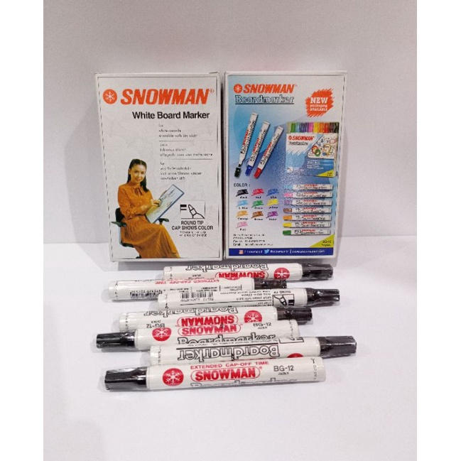 

SPIDOL WHITEBOARD, PAPAN TULIS, SNOWMAN BG-12