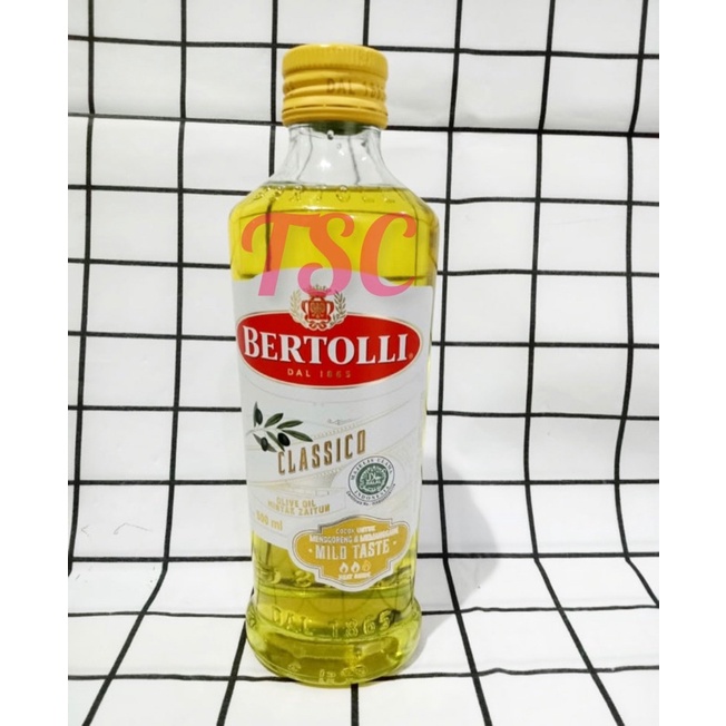 

Bertolli Classico Olive Oil 500ml / Minyak Zaitun / Olive Oil & Virgin Olive Oils