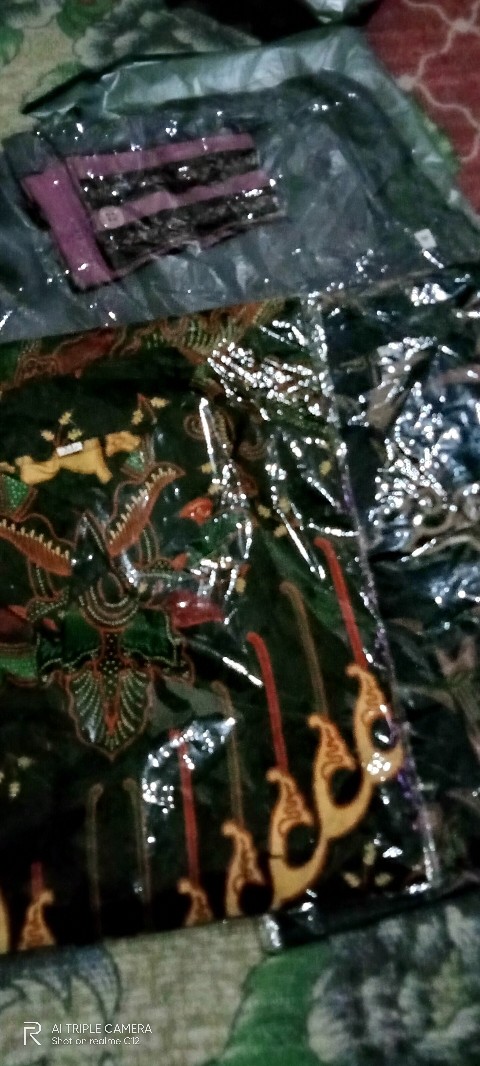 Promo Kemeja Batik Pria Lengan Panjang Masa Kini M L Xl Xxl