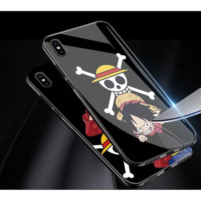 FINLAY CASE REALME 5 PRO ONE PIECE LUFFY GAMBAR FUZE HARD GLOOSY LUFFY CHIBI RT448