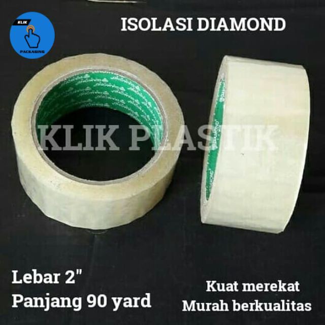 

ISOLASI BENING DIAMOND 90 YARD/SELOTIP/LAKBAN DIAMOND/TAPE/OPP/LAKBAN