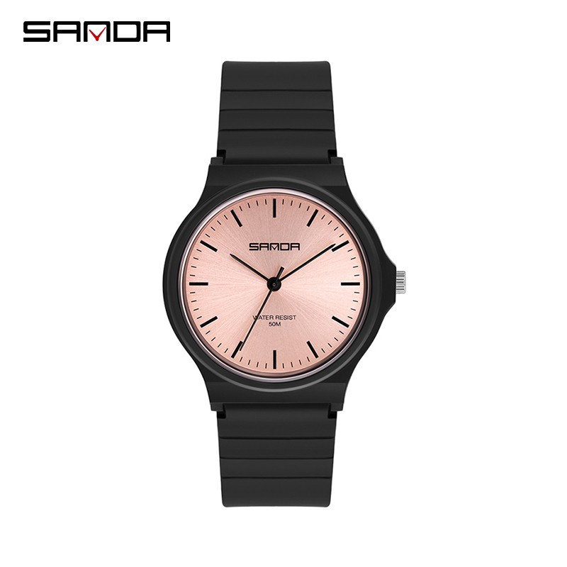 SANDA 6010 Jam Tangan Wanita Pria Analog Sport Tali Rubber WATCHKITE WKOS