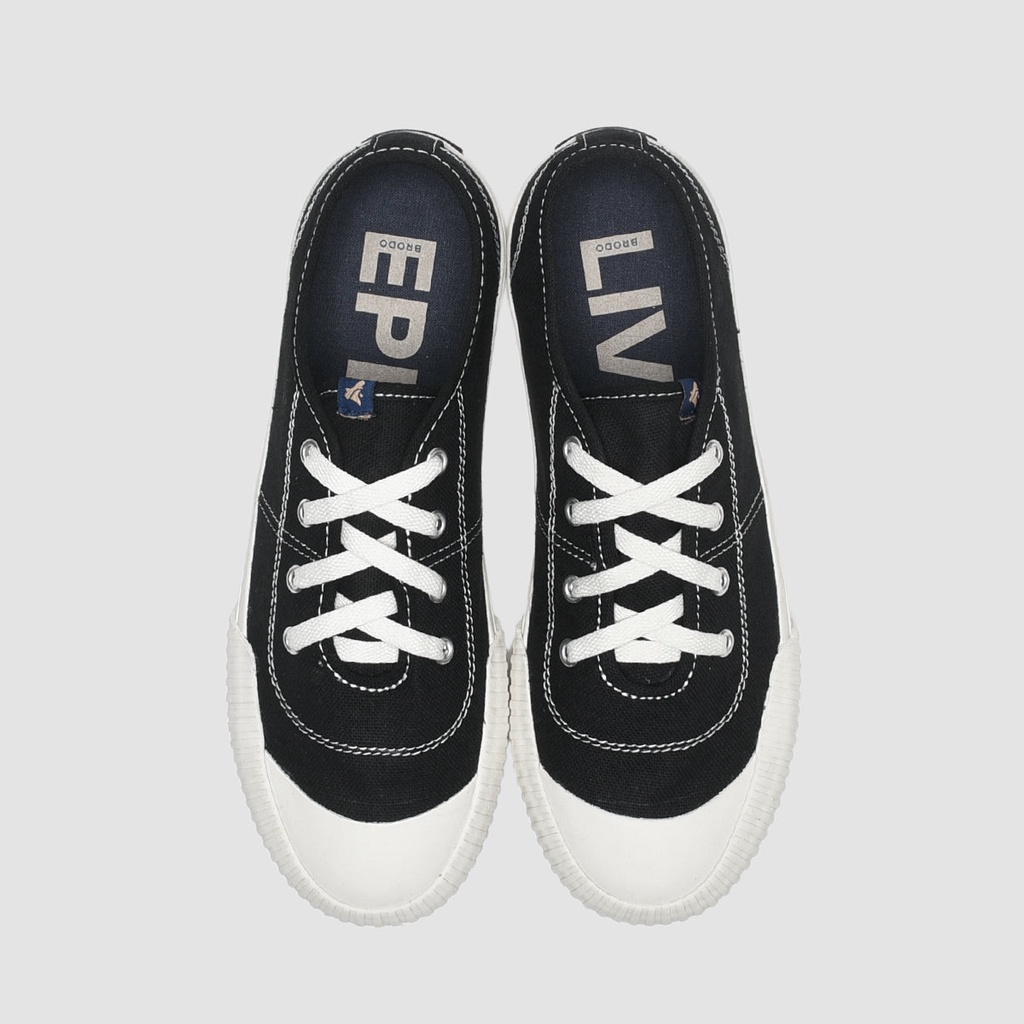 Sepatu Brodo Vulcan Low Series [Black White/Navy/Olive/Full White/White Gum]-4