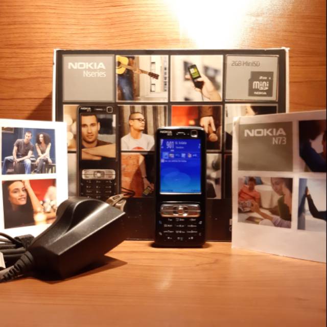 Hp Symbian Nokia N73 Original Fullset Imei Tembus Collector Item Not N95 Atau N82 Atau N92 Atau N79