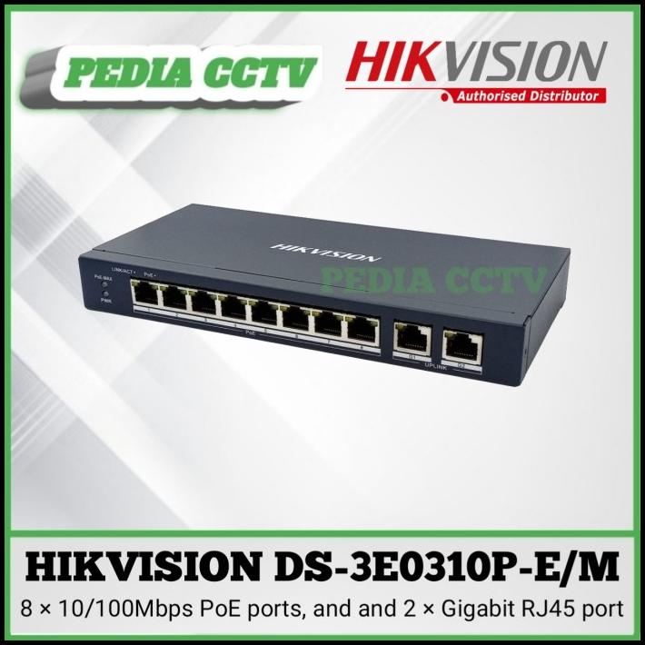 Hikvision Ds-3E0310P-E/M Switch Poe Hikvision