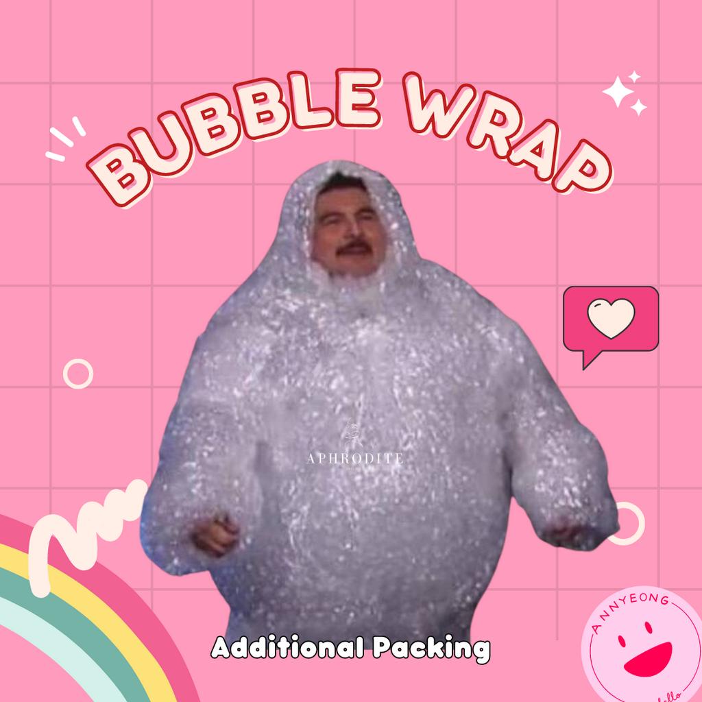

ADDITIONAL BUBBLE WRAP - PACKING TAMBAHAN