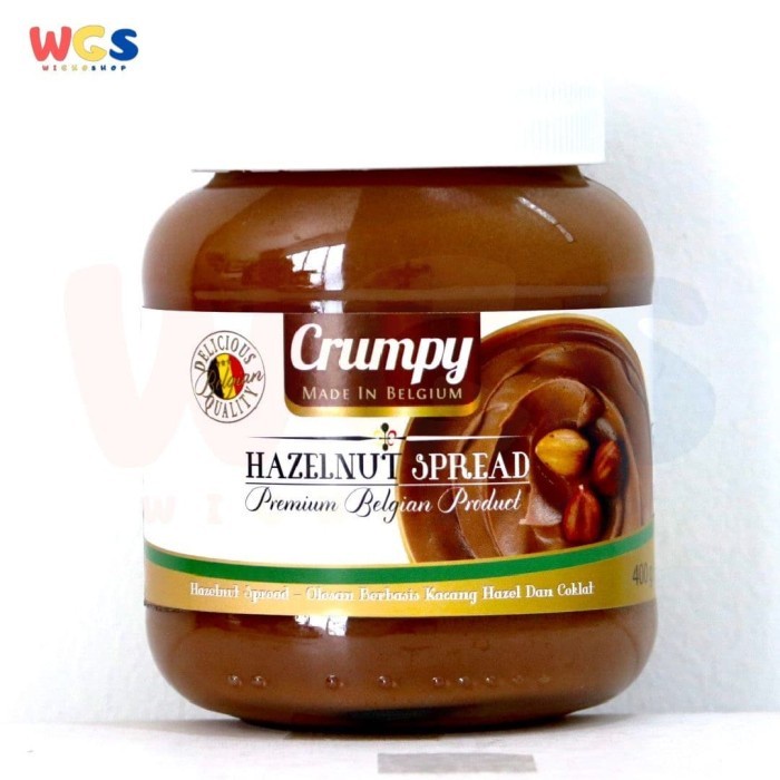 

Selai Crumpy Hazelnut Spread 400 gr - Selai Kacang Coklat