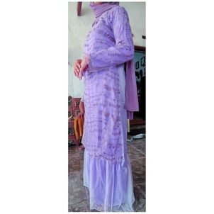Jual Rugi Gamis Kebaya Warna Lilac