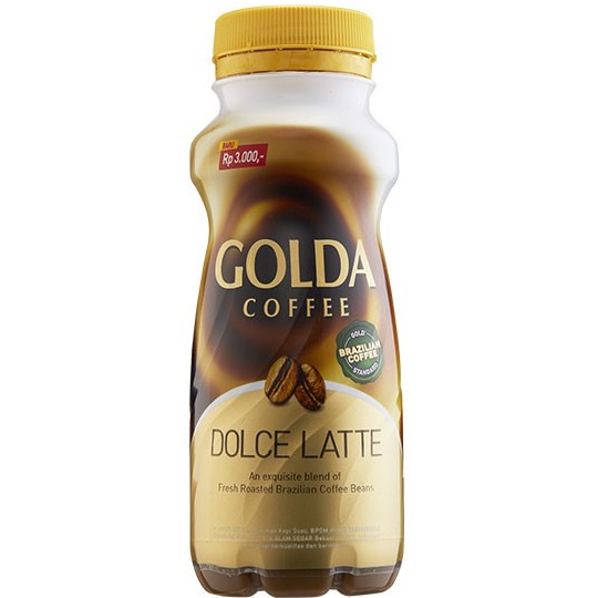 Golda Coffee Dolce Latte 200 ML / kopi golda