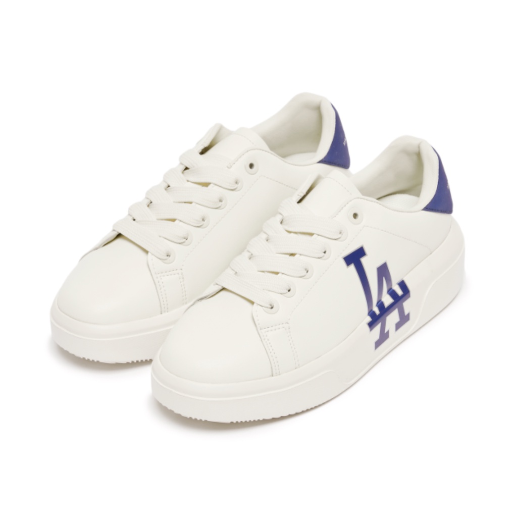 MLB LA Chunky Classic Sneakers White/Blue 100% Original