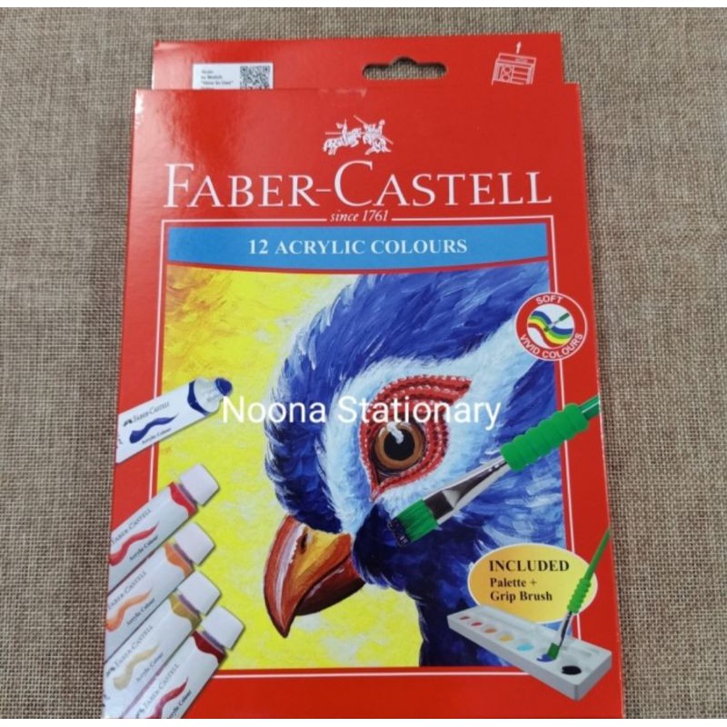 

Cat Arcylic Faber Castell 12 Warna