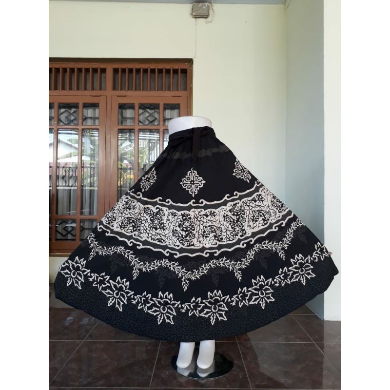 Rok Batik Cetak Batik Trusmi Lintang Bahan Katun Asli Cirebon