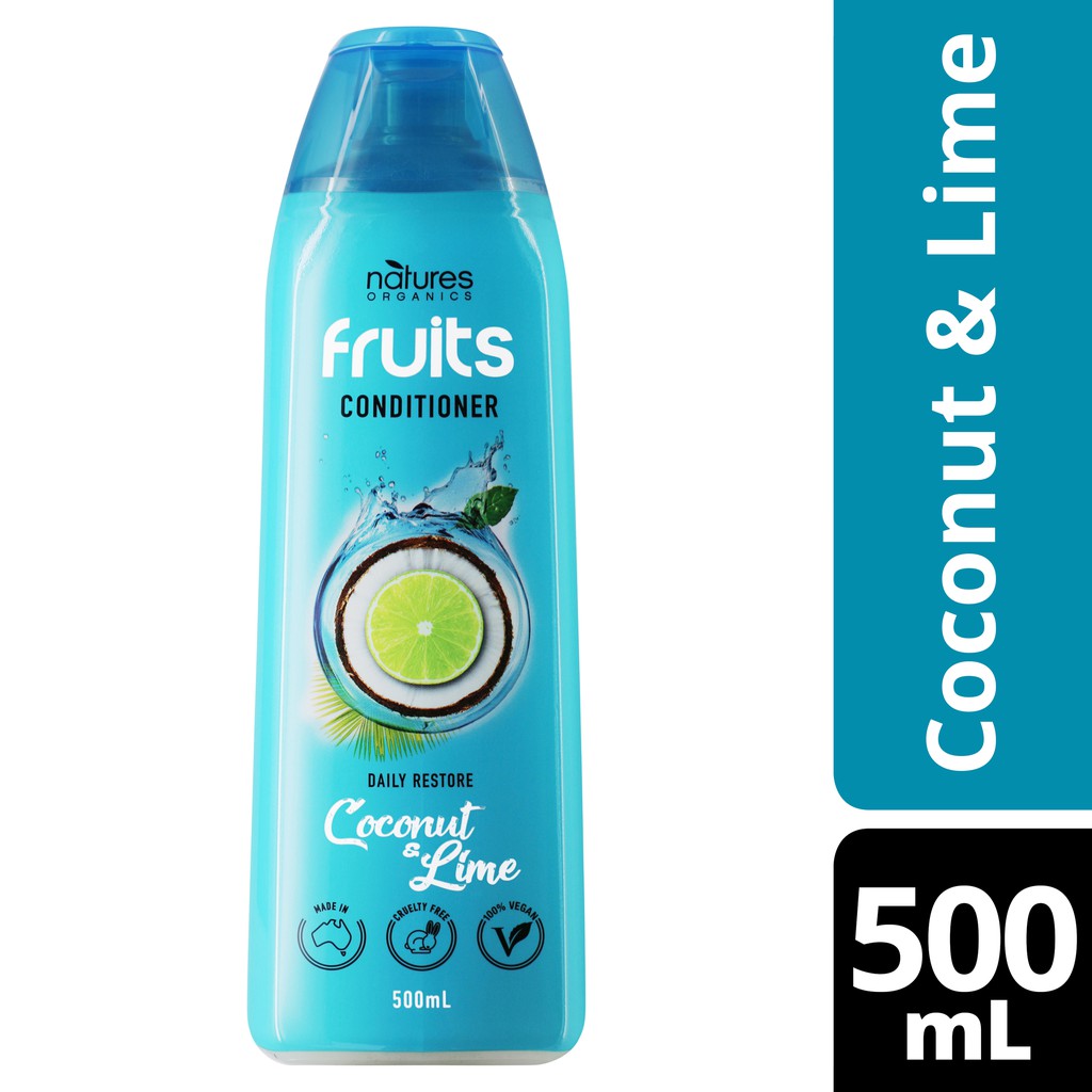 Natures Organics Fruit Conditioner Coconut &amp; Lime 500 ml