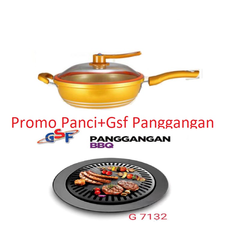 Promo Panci Presto + Panggangan Bulat