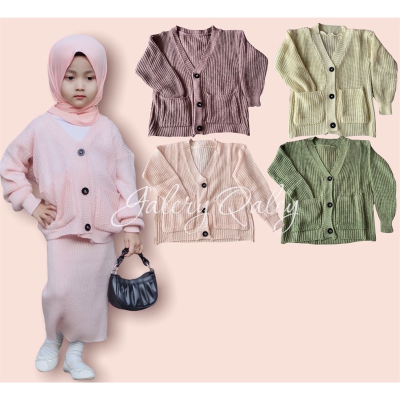 SETELAN ATASAN DAN BAWAHAN ROK &amp; CARDY