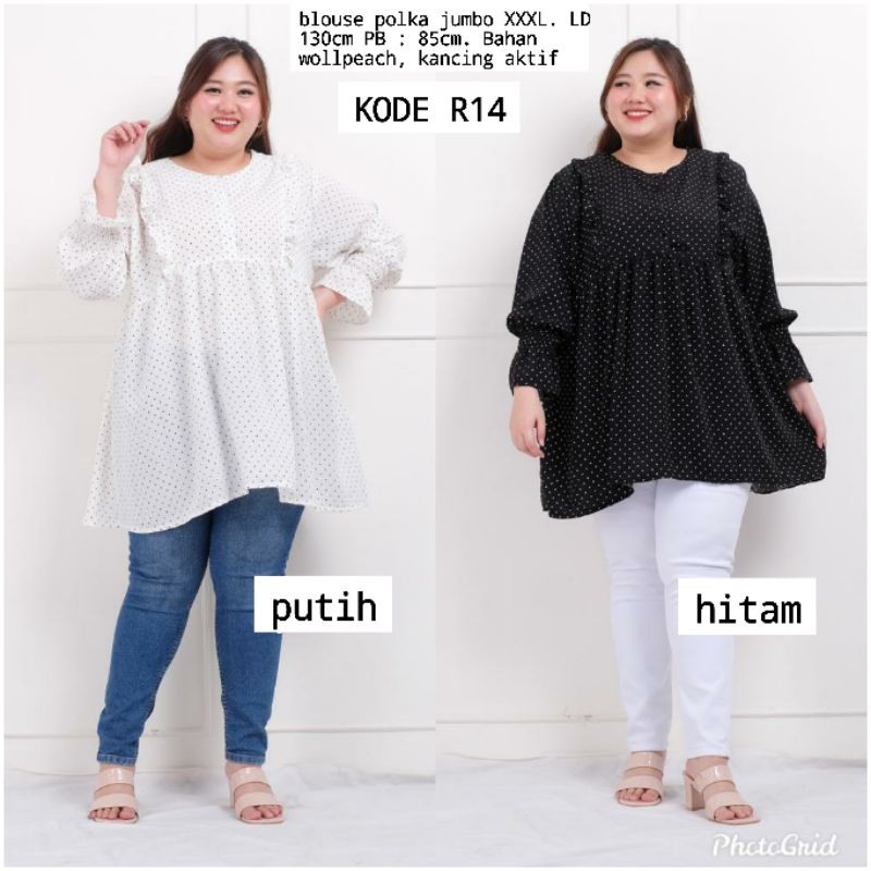 baju atasan jumbo Ld 130cm