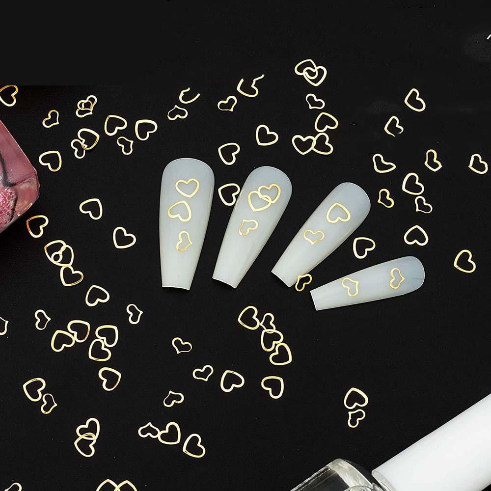 Stiker Kuku Agustina Nail Art 3D Manicure Rivet Nail Art Dekorasi