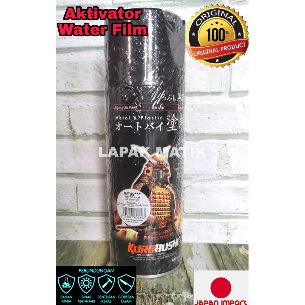 Samurai Paint Spray Activator Water Film WF05 400ML