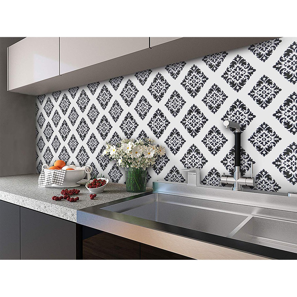 Wallpaper dinding wallpaper stiker Wallpaper Motif Cy 45Cmx9m Wallpaper / Wallpaper