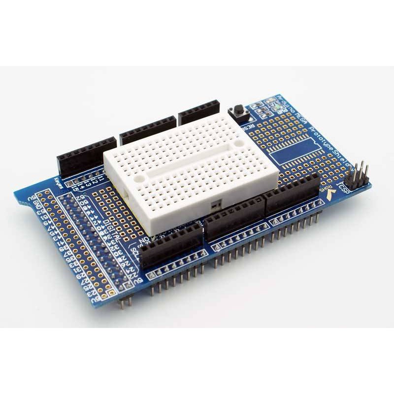 Jual ARDUINO MEGA 2560 R3 Proto Shield V3 Mini PCB Breadboard Project