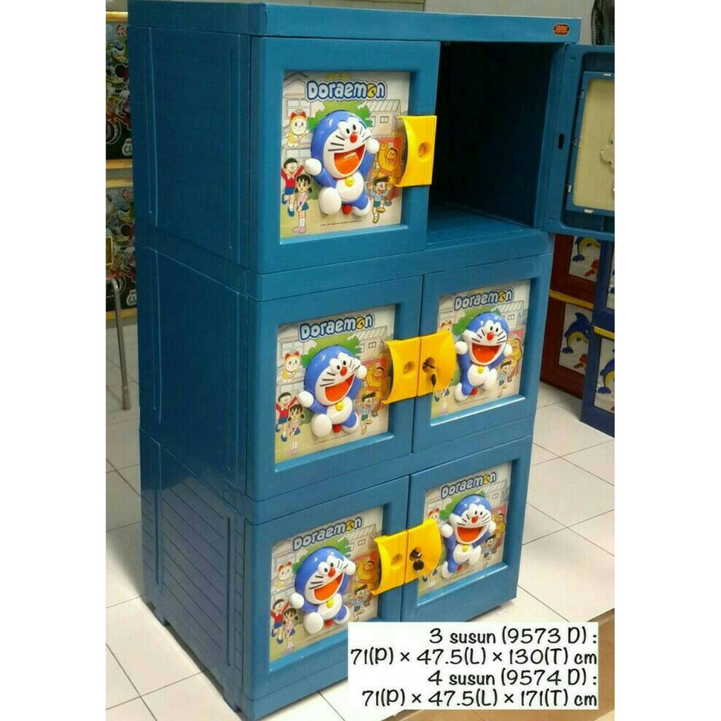 lemari doraemon susun 3 naiba  Berkualitas
