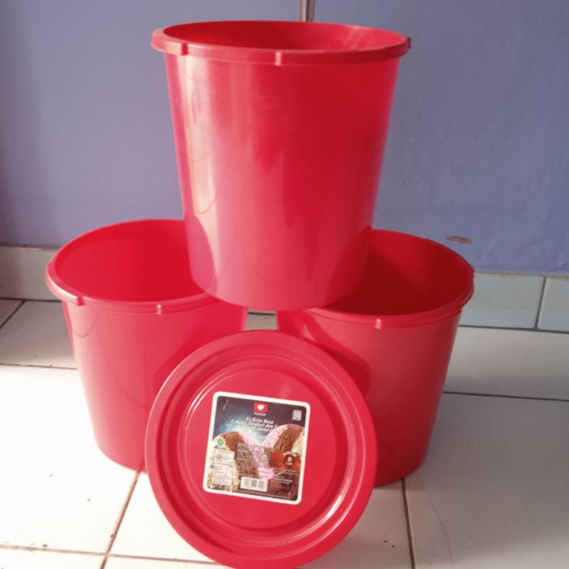 Ember bekas es krim 8liter ember ice cream 8liter (minimum 5pcs)