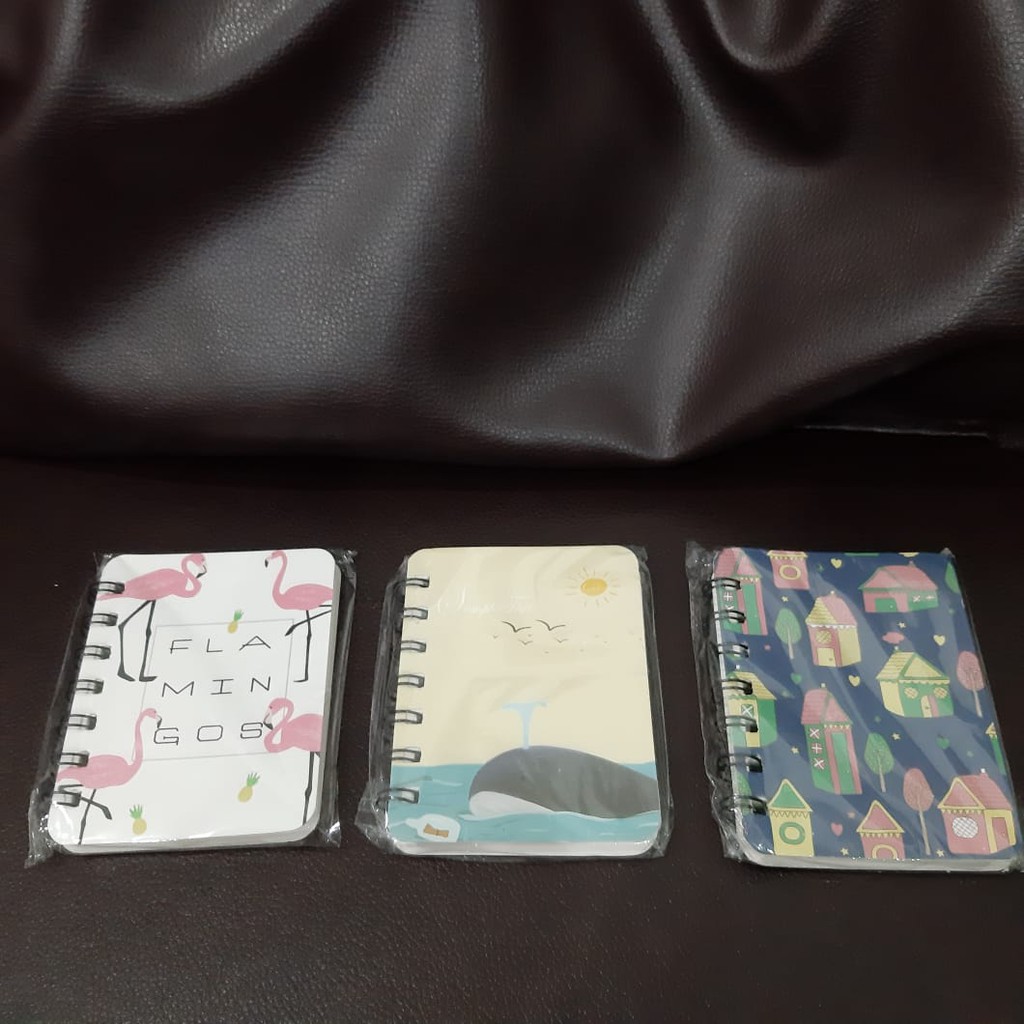 NOTEBOOK MINI MOTIF / MEMO KECIL /  NOTEBOOK / MEMO